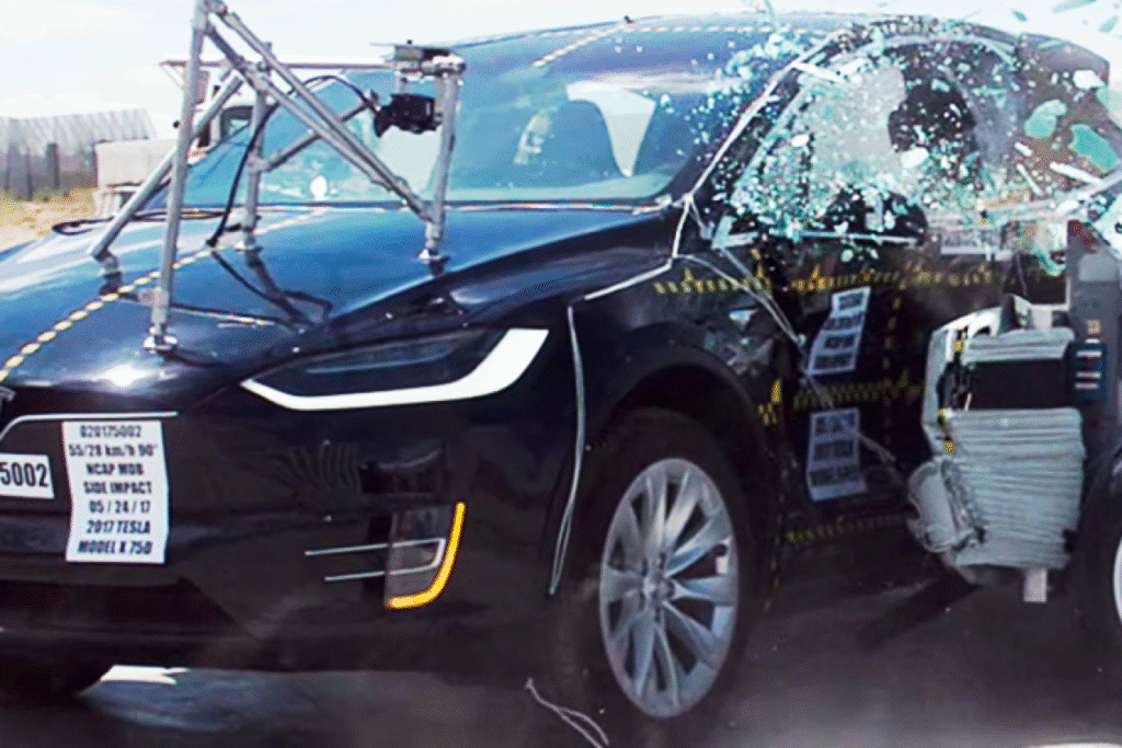 Ensaios de impacto sobre bloqueador polimérico de sistema de combustível: obtenção do tipo de falha