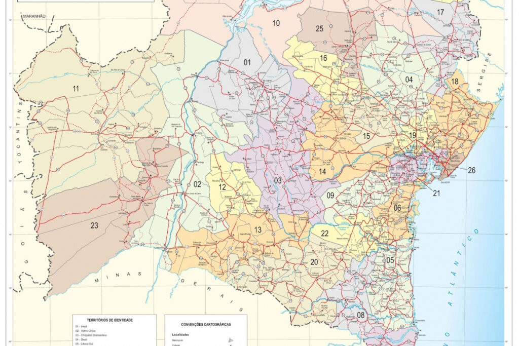 Metodologia para análise e ponderação de mapas temáticos do Módulo de Apoio à Decisão do GeoBahia